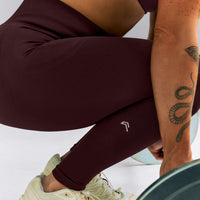 EnhanceLift™ Seamless High Rise Leggings New Branding | Plum Brown