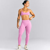 EnhanceLift™ Seamless Mid Rise Leggings New Branding | Rose Pink