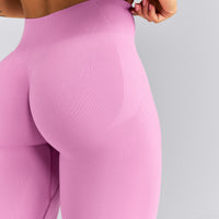EnhanceLift™ Seamless Mid Rise Leggings New Branding | Rose Pink