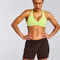 AirMove™ Lined Shorts 4" with Pocket New Branding | 70% Cocoa