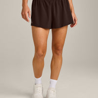 AirMove™ Lined Shorts 2" with Pocket New Branding | 70% Cocoa
