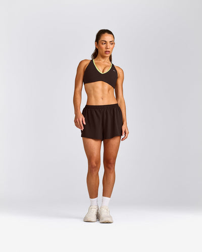 AirMove™ Lined Shorts 2" with Pocket New Branding | 70% Cocoa