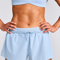 AirMove™ Lined Shorts 2" with Pocket New Branding | Powdered Blue