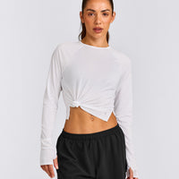 PrecisionMove™ Long Sleeve Top | White