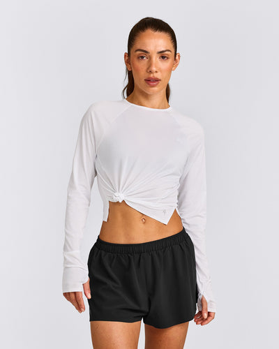 PrecisionMove™ Long Sleeve Top | White