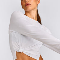 PrecisionMove™ Long Sleeve Top | White
