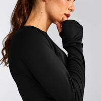 PrecisionMove™ Long Sleeve Top | Black