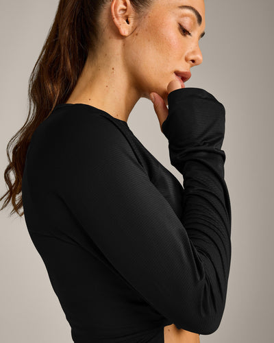 PrecisionMove™ Long Sleeve Top | Black