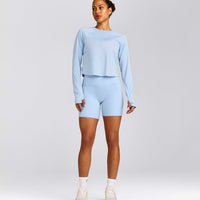 PrecisionMove™ Long Sleeve Top | Powdered Blue