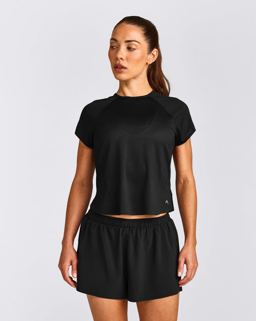 PrecisionMove™ Short Sleeve Top | Black