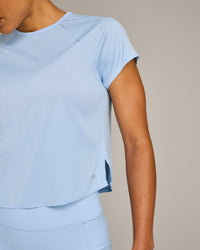 PrecisionMove™ Short Sleeve Top | Powdered Blue