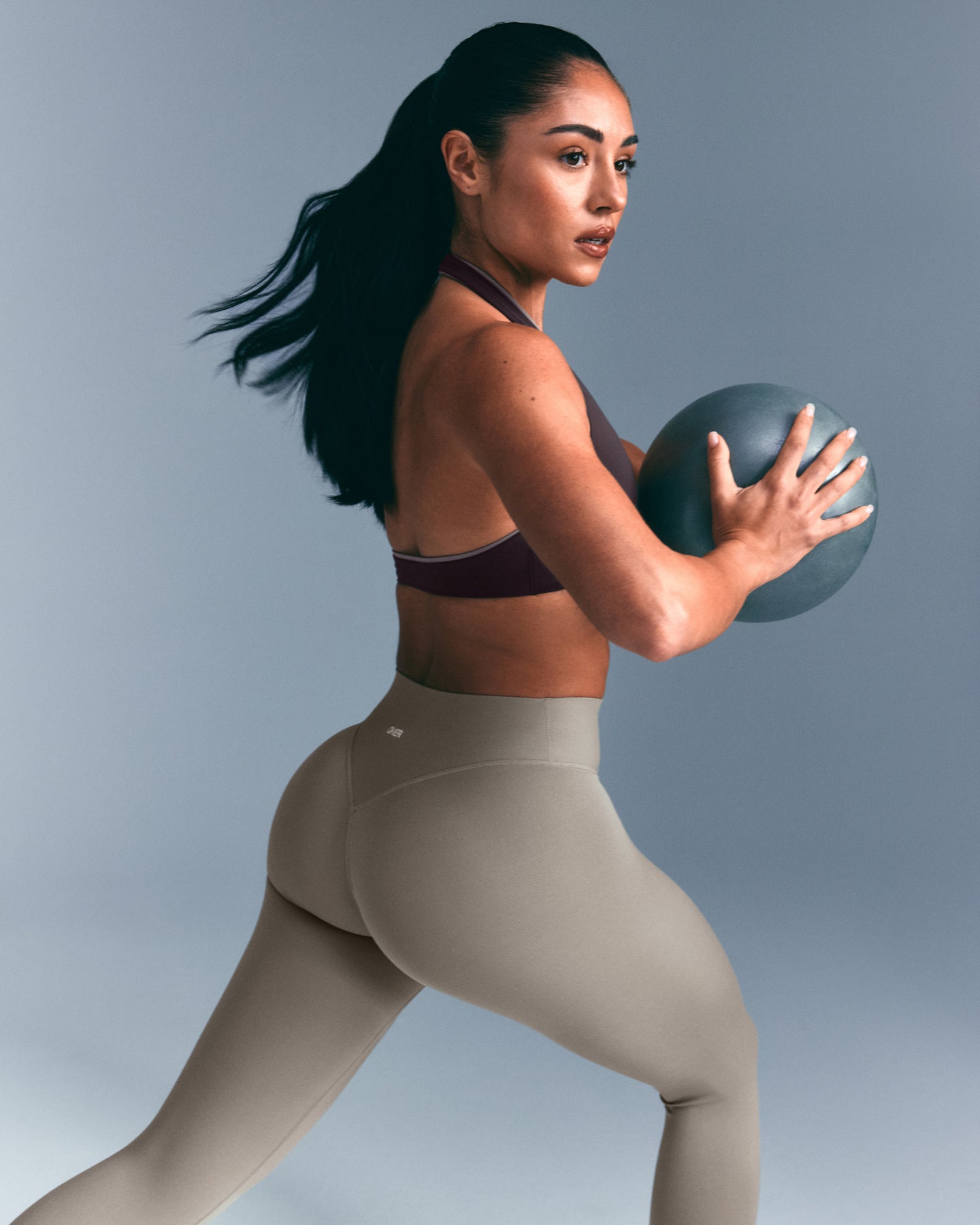 SoftMotion™ High Waisted Leggings | Warm Sand