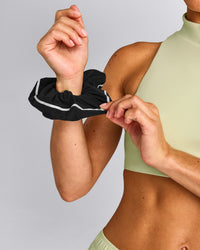 AirMove™ Reflective Scrunchie | Black