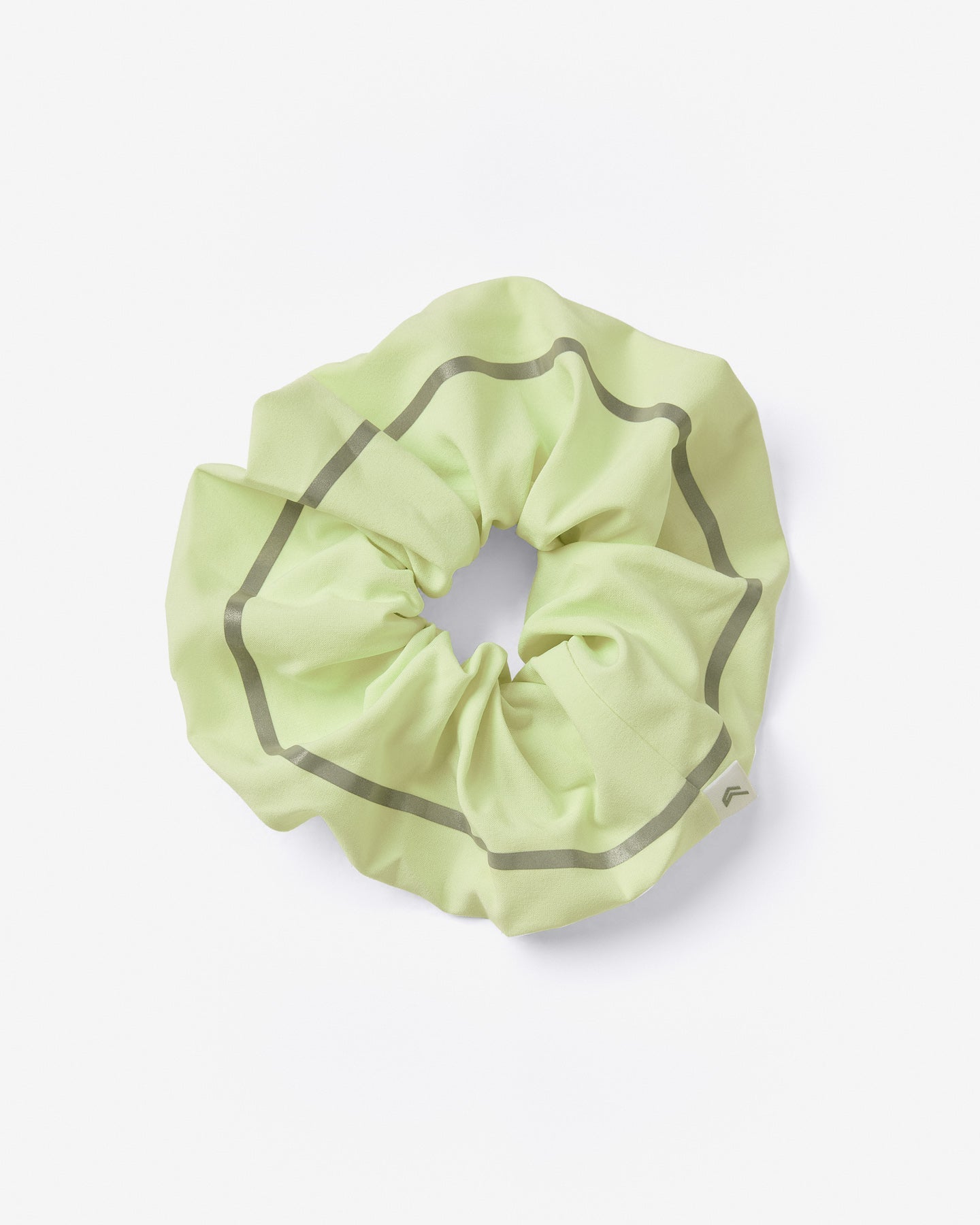 AirMove™ Reflective Scrunchie | Meadow Mist Green
