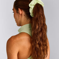 AirMove™ Reflective Scrunchie | Meadow Mist Green