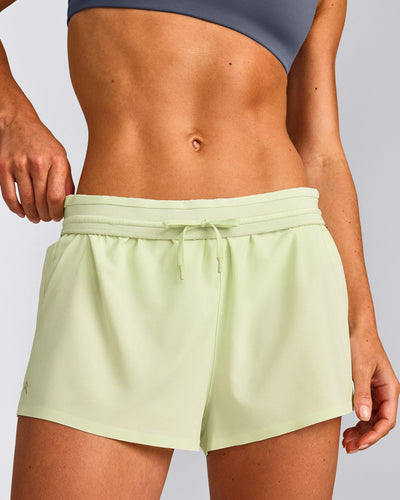 AirMove™ Lined Shorts 2" with Pocket New Branding | Meadow Mist Green