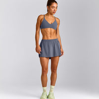 AirMove™ Skort with Pockets New Branding | Granite Blue