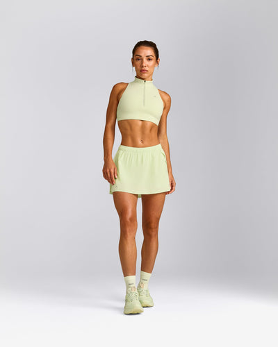 AirMove™ Skort with Pockets New Branding | Meadow Mist Green