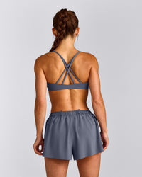 EasyLift™ Strappy Sports Bra New Branding | Dark Granite Blue