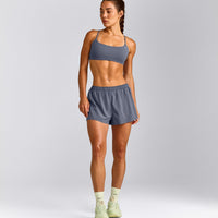 EasyLift™ Strappy Sports Bra New Branding | Dark Granite Blue