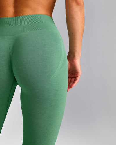 EffortlessLift™ Seamless Mid Rise Leggings | Frosted Emerald