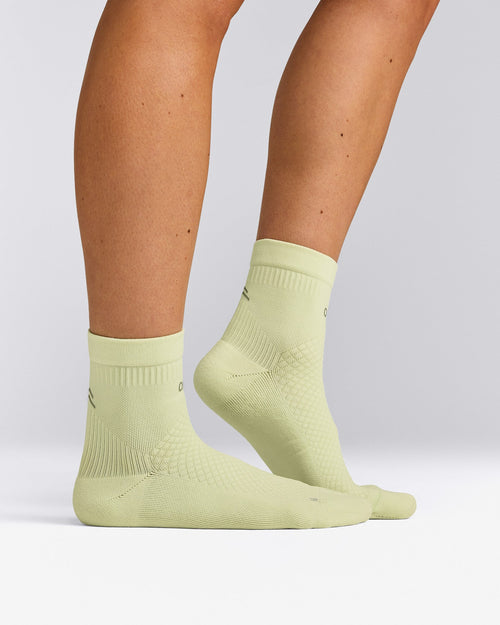 Performance Mid Crew Socks 1 Pack | Meadow Mist Green