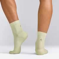 Performance Mid Crew Socks 1 Pack | Meadow Mist Green