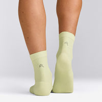 Performance Mid Crew Socks 1 Pack | Meadow Mist Green