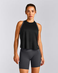 PrecisionMove™ Drop Armhole Tank Top | Black