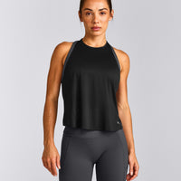 PrecisionMove™ Drop Armhole Tank Top | Black