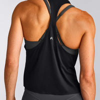 PrecisionMove™ Drop Armhole Tank Top | Black