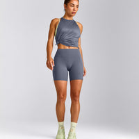 PrecisionMove™ Drop Armhole Tank Top | Granite Blue