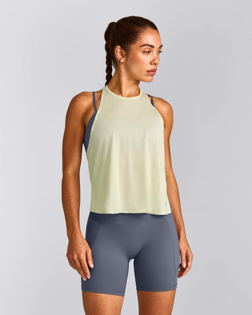 PrecisionMove™ Drop Armhole Tank Top | Meadow Mist Green