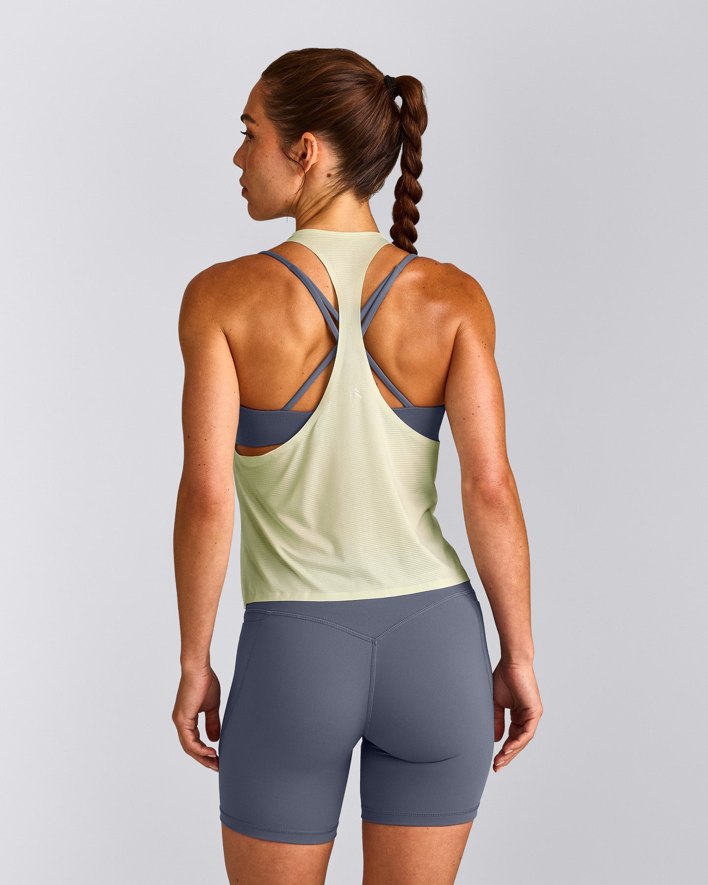 PrecisionMove™ Drop Armhole Tank Top | Meadow Mist Green