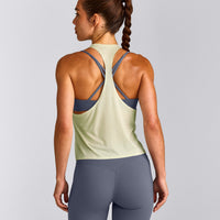 PrecisionMove™ Drop Armhole Tank Top | Meadow Mist Green