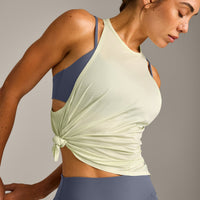 PrecisionMove™ Drop Armhole Tank Top | Meadow Mist Green