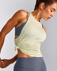 PrecisionMove™ Drop Armhole Tank Top | Meadow Mist Green