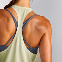 PrecisionMove™ Drop Armhole Tank Top | Meadow Mist Green