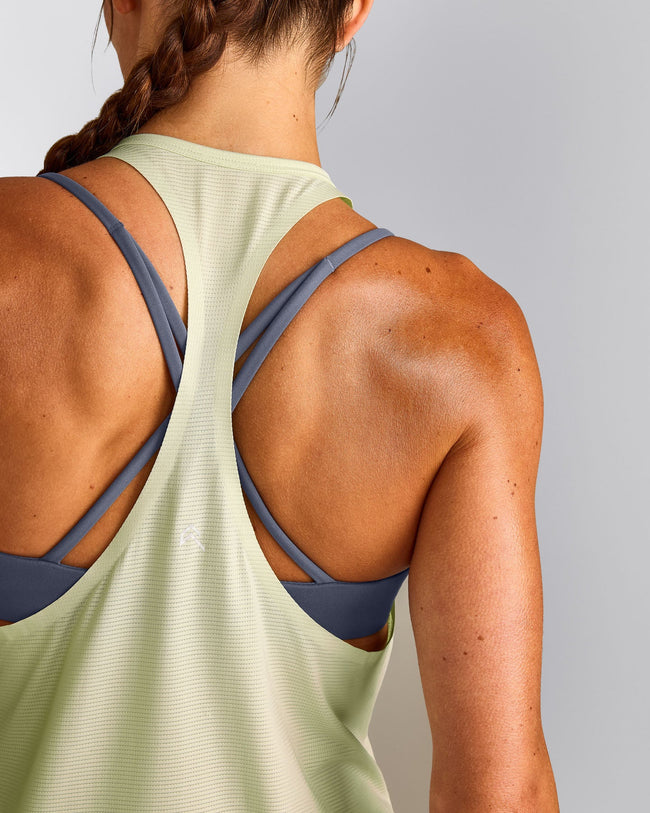 PrecisionMove™ Drop Armhole Tank Top | Meadow Mist Green