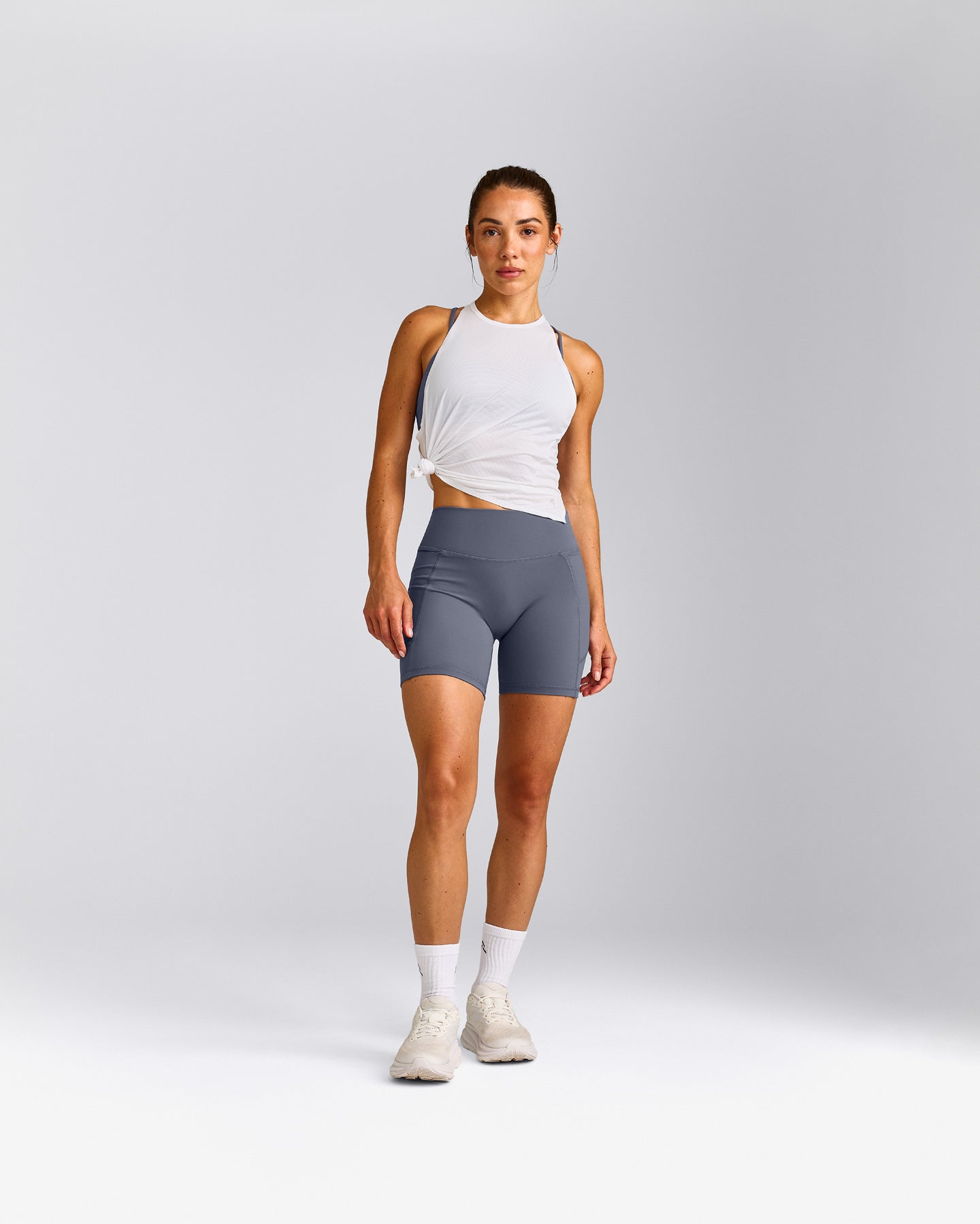 PrecisionMove™ Drop Armhole Tank Top | White