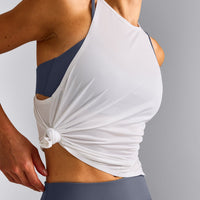 PrecisionMove™ Drop Armhole Tank Top | White