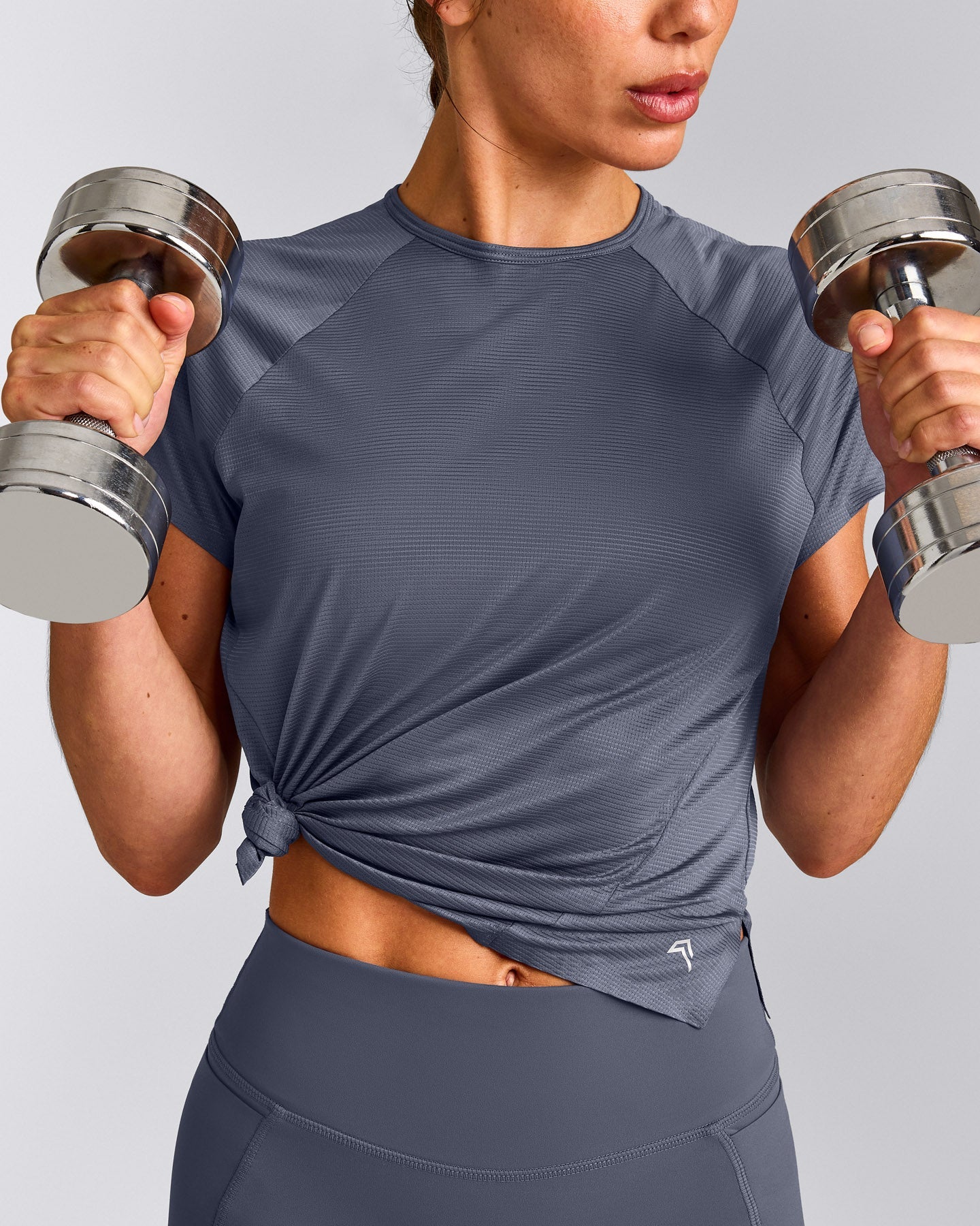 PrecisionMove™ Short Sleeve Top | Granite Blue