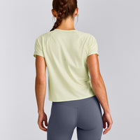 PrecisionMove™ Short Sleeve Top | Meadow Mist Green