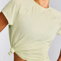 PrecisionMove™ Short Sleeve Top | Meadow Mist Green