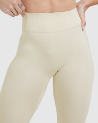 Timeless High Waisted Leggings | Vanilla