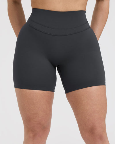 UnifiedMove™ High Waisted Shorts 6" | Coal