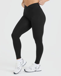 Unified Wrap Leggings | Black