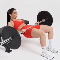 UnifiedMove Wrap Shorts 6" | Charged Orange