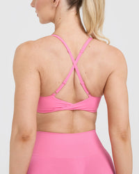 Unified Micro Bralette | Peony Pink