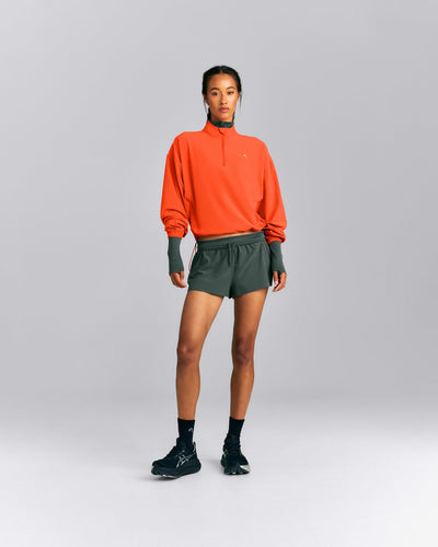 AirMove™ 1/2 Zip Jacket with Bonding New Branding | Energy Orange